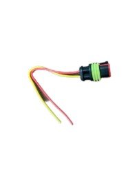 Soquete Conector Selado 02 Vias 01 Polo